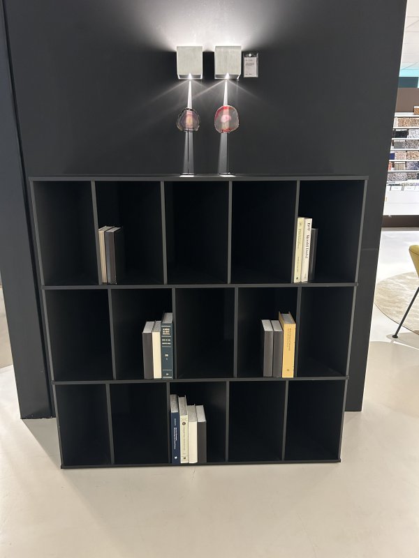 Fun 3 boekenkast (LI59NE) - Zwart - Bonaldo - Afbeelding 2