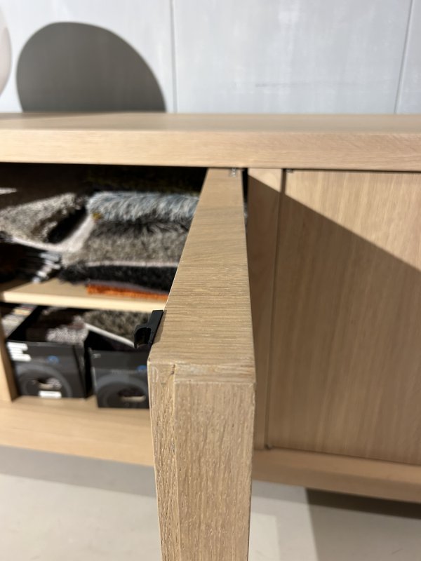 Van Rossum Lof Dressoir met 4 Draaiendeuren - Krijt - Afbeelding 4